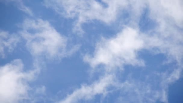 Natureza Céu Com Nuvens Movimento Para Usar Como Fundo — Vídeo de Stock