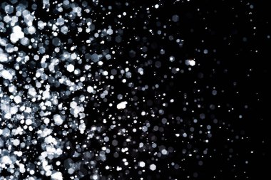 Bokeh 'in soyut arkaplan resmi altıgen şekil bulanıklaştırıcı lens tarafından oluşturuldu.