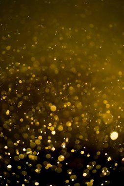 Güzel Noel ışıklarının bulanık görüntüsü, bokeh etkisi. Güzel Altın Renk Bokeh Etkisi. Işıltılı ışıklar arka plan grunge, parıltı soyut Parıltılı Işıklar ve Yıldızlar Noel Arkaplanı.
