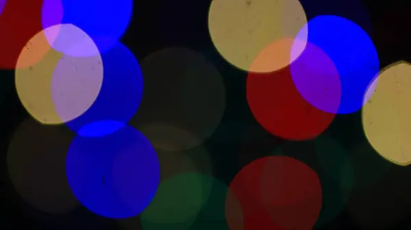 Colorful Christmas Lights Bokeh Effect Artistic Abstract Defocused Background Your — Stock Photo, Image