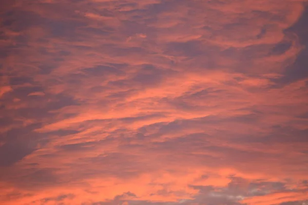 Ciel Nuageux Beau Coloré Comme Fond Abstrait — Photo