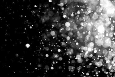 Soyut arka plan kavramı. Siyah beyaz fotoğraf. Bokeh lensi bulanıklığı. arkaplan