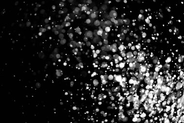 Soyut arka plan kavramı. Siyah beyaz fotoğraf. Bokeh lensi bulanıklığı. arkaplan