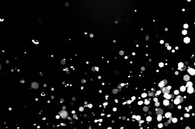 Soyut arka plan kavramı. Siyah beyaz fotoğraf. Bokeh lensi bulanıklığı. arkaplan