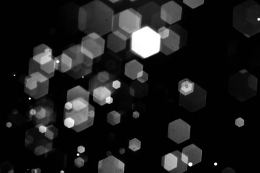 Soyut arka plan kavramı. Siyah beyaz fotoğraf. Bokeh lensi bulanıklığı. arkaplan