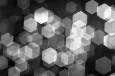 Soyut arka plan kavramı. Siyah beyaz fotoğraf. Bokeh lensi bulanıklığı. arkaplan