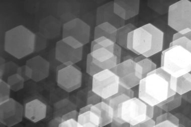 Soyut arka plan kavramı. Siyah beyaz fotoğraf. Bokeh lensi bulanıklığı. arkaplan