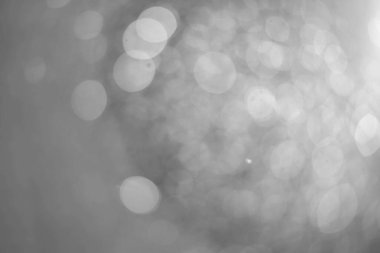 Soyut arka plan kavramı. Siyah beyaz fotoğraf. Bokeh lensi bulanıklığı. arkaplan
