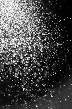 Soyut arka plan kavramı. Siyah beyaz fotoğraf. Bokeh lensi bulanıklığı. arkaplan