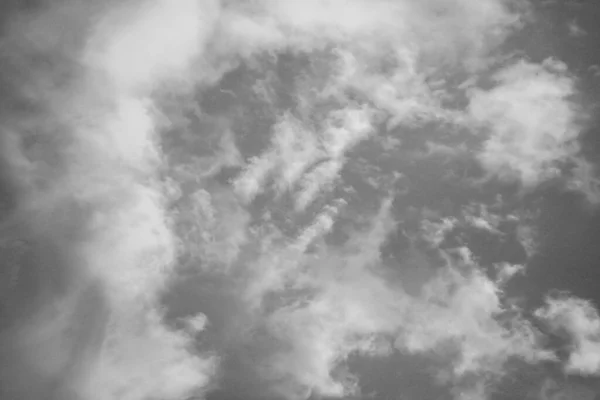 Black White Photo Cloudy Beautiful Sky Abstract Background — Stock Photo, Image