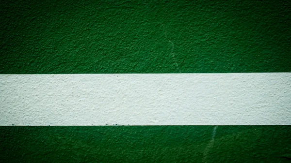 Zielony Grunge Ściany Tekstury Białą Linią Jako Tło — Zdjęcie stockowe
