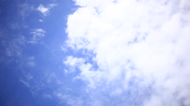 Bulutların Gökyüzünün Arkaplan Olarak Soyut Arkaplan Videosu — Stok video