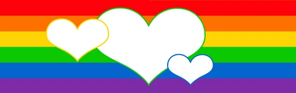 Flag Sexual Diversity Rainbow Colors Lgbtq Pride Flag Rainbow Flag — Stock Photo, Image