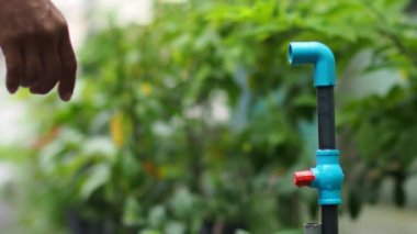 Borulardan akan suyun kapatılması, tarım kavramı