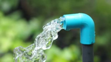 Borulardan akan suyun kapatılması, tarım kavramı