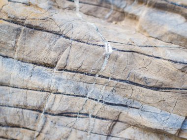 Doğadaki taşların kalıbıyla soyut bir arkaplan