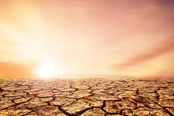 Earth Melts Arid Soils Cracks Due Global Warming Concept Environmental — Stock Photo, Image