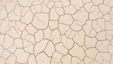 kuru kahverengi çatlamış zemin