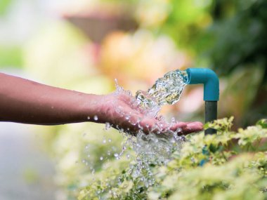 Bahçeyi el yıkama