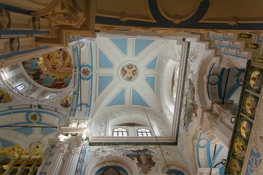 Tapınağın iç kubbe