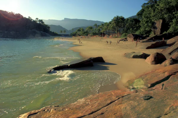 Sununga brazylijski Beach — Zdjęcie stockowe