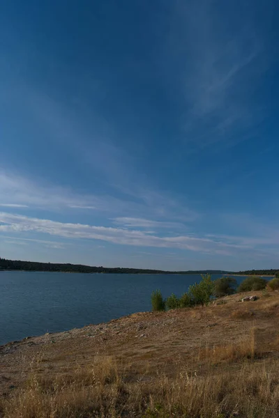 Natura Przyroda Jezioro Widok — Stok Foto