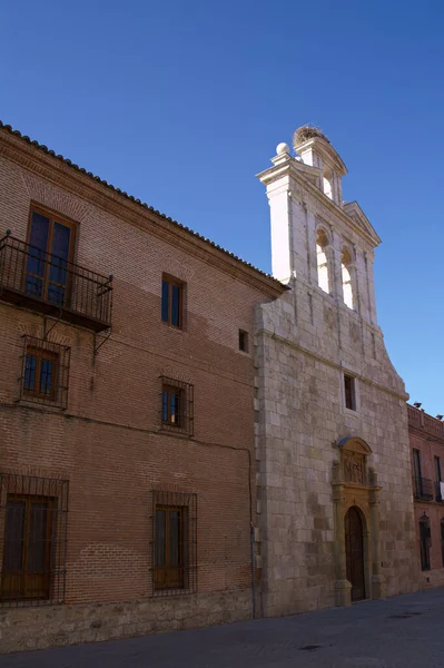 Budova Architektura Pohled Starověké Alcala Henares — Stock fotografie