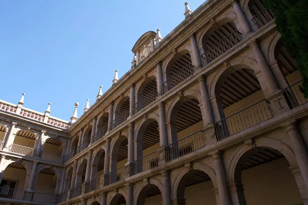 Edificio Arquitectura Vista Antigua Alcala Henares — Foto de Stock