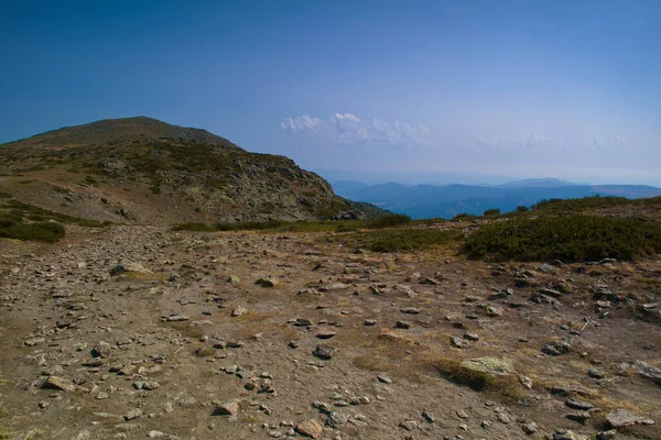 Paisagem Montanhas Natureza Livre Vista Rock Céu Azul — Fotografia de Stock