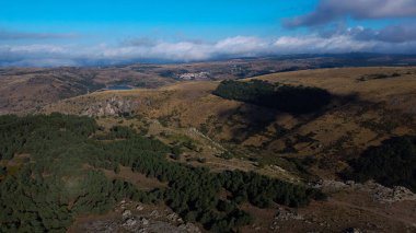 Dağlar manzara gökyüzü doğa doğa