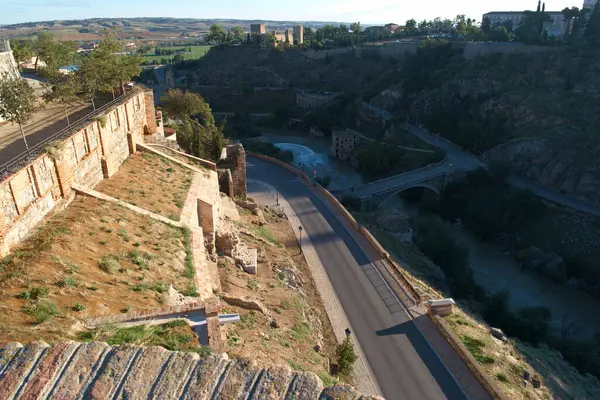 Gebouwen Stad Stad Toledo Oude — Stockfoto