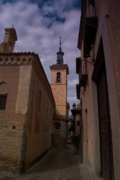 Binalar Eski Şehir Toledo — Stok fotoğraf