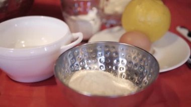 pasta için malzemeler