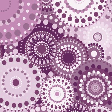 Vintage dairesel retro süs vektör arka plan pembe