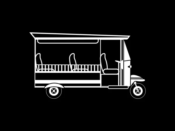 Транспорт чёрного сафари — стоковый вектор