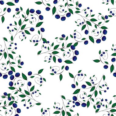 böğürtlen seamless modeli