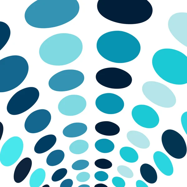 Modré kruhy oblouk abstraktní pozadí — Stockový vektor
