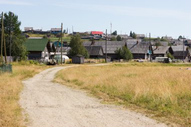 Yaz, kırsal manzara