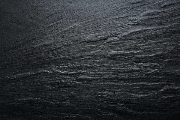 Black Slate Texture Background - Stone - Grunge Texture — Stock Photo, Image