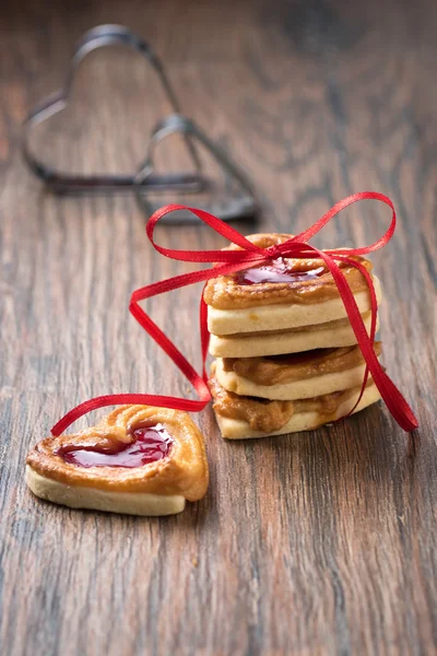 Cookie with Jam — Stock Photo, Image