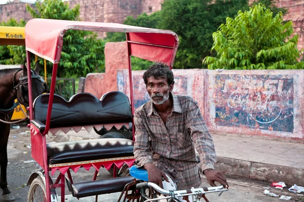 Indian rickshaw sad
