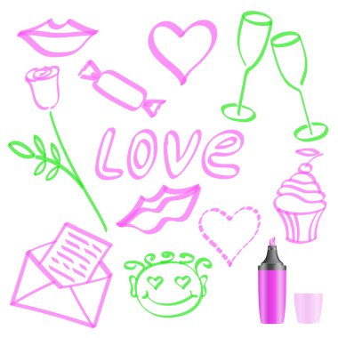 Sevgililer günü için karakter