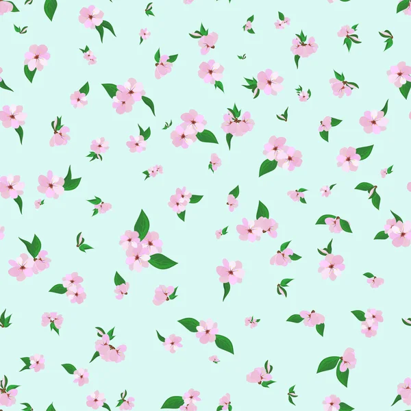 Spring seamless pattern — Stock Vector