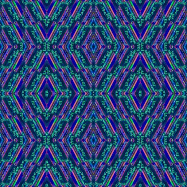 Soyut Dikişsiz desen çizgileri ve cam geometrik formlarda bırakır. Mozaik arka plan. Çağdaş süsleme.