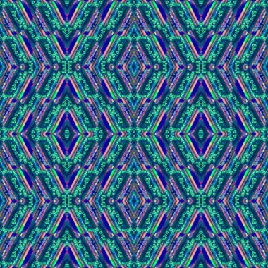 Soyut Dikişsiz desen çizgileri ve cam geometrik formlarda bırakır. Mozaik arka plan. Çağdaş süsleme.