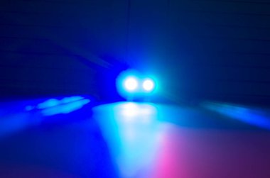 Bokeh odaklı ışıklarla soyut şenlik arkaplanı. Bulanık bokeh arkaplanı