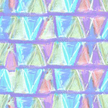 Renk pastel seamless modeli ilkel tarzda.