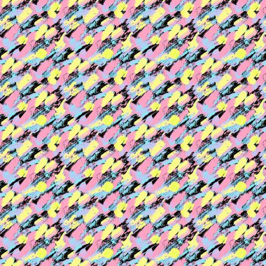 Küçük desen kısa elle çizilmiş darbeleri ile. İzlenimcilik tarzı sorunsuz doku.