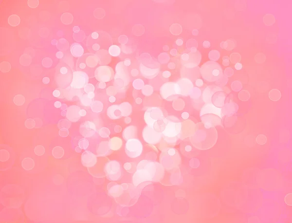 Un cœur de Saint Valentin. Forme colorée. Peut être utilisé comme carte de Saint-Valentin, flyer, bannière, carte d'invitation pour mariage — Photo