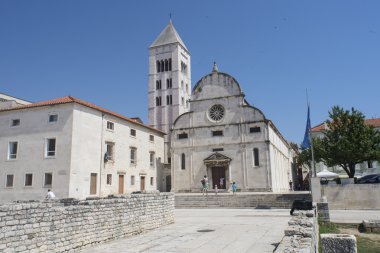 Azize Mary Kilisesi Zadar, Hırvatistan.